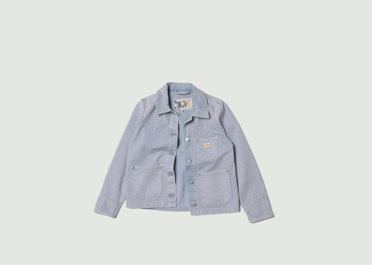 l'exception Veste Klara Lilas Nudie Jeans