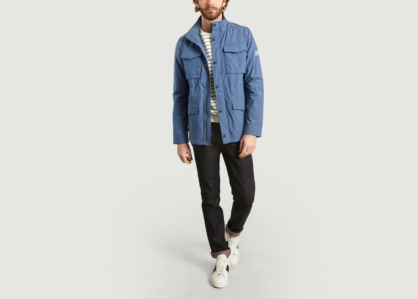 L'exception Veste Liston Bleu Roi Ecoalf
