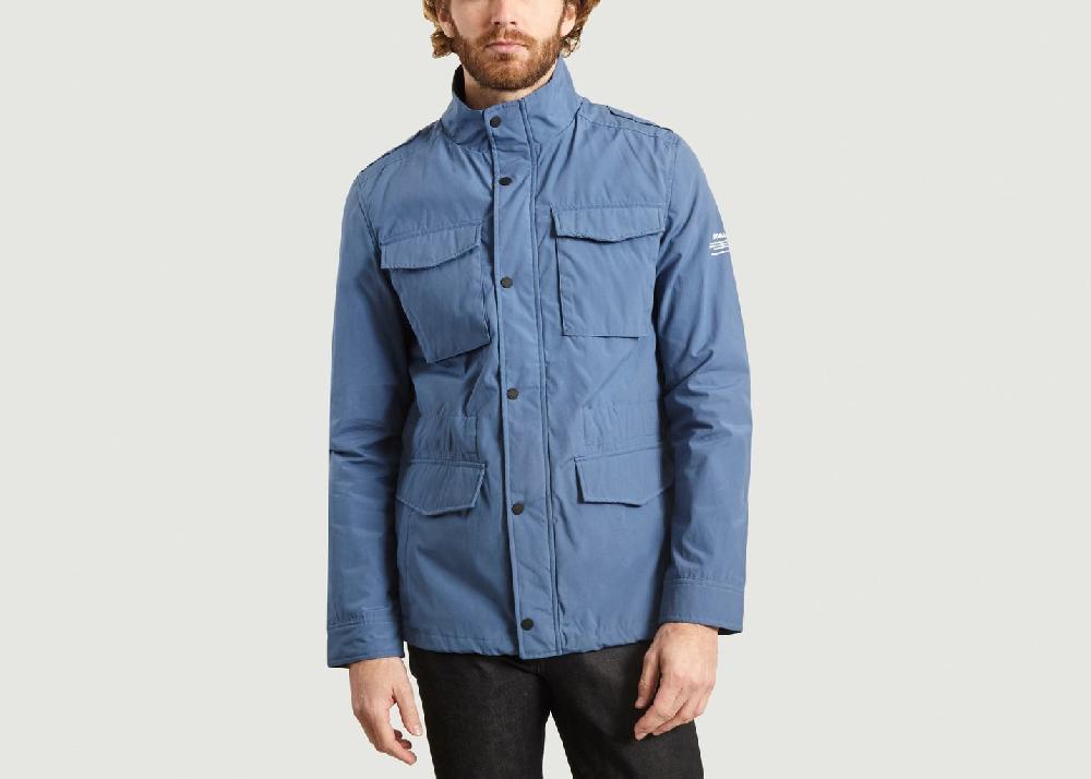 l'exception Veste Liston Bleu Roi Ecoalf