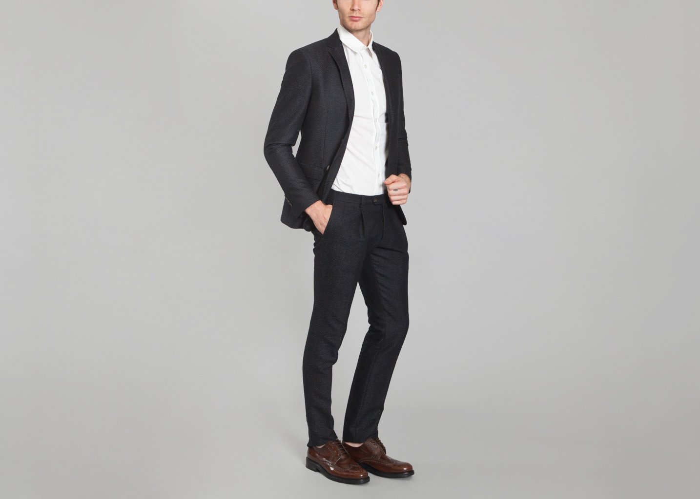 L'exception Veste Louis Noir Ly Adams