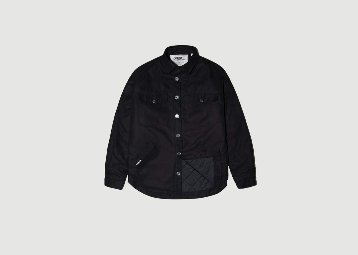 l'exception Veste matelassée Noir Later