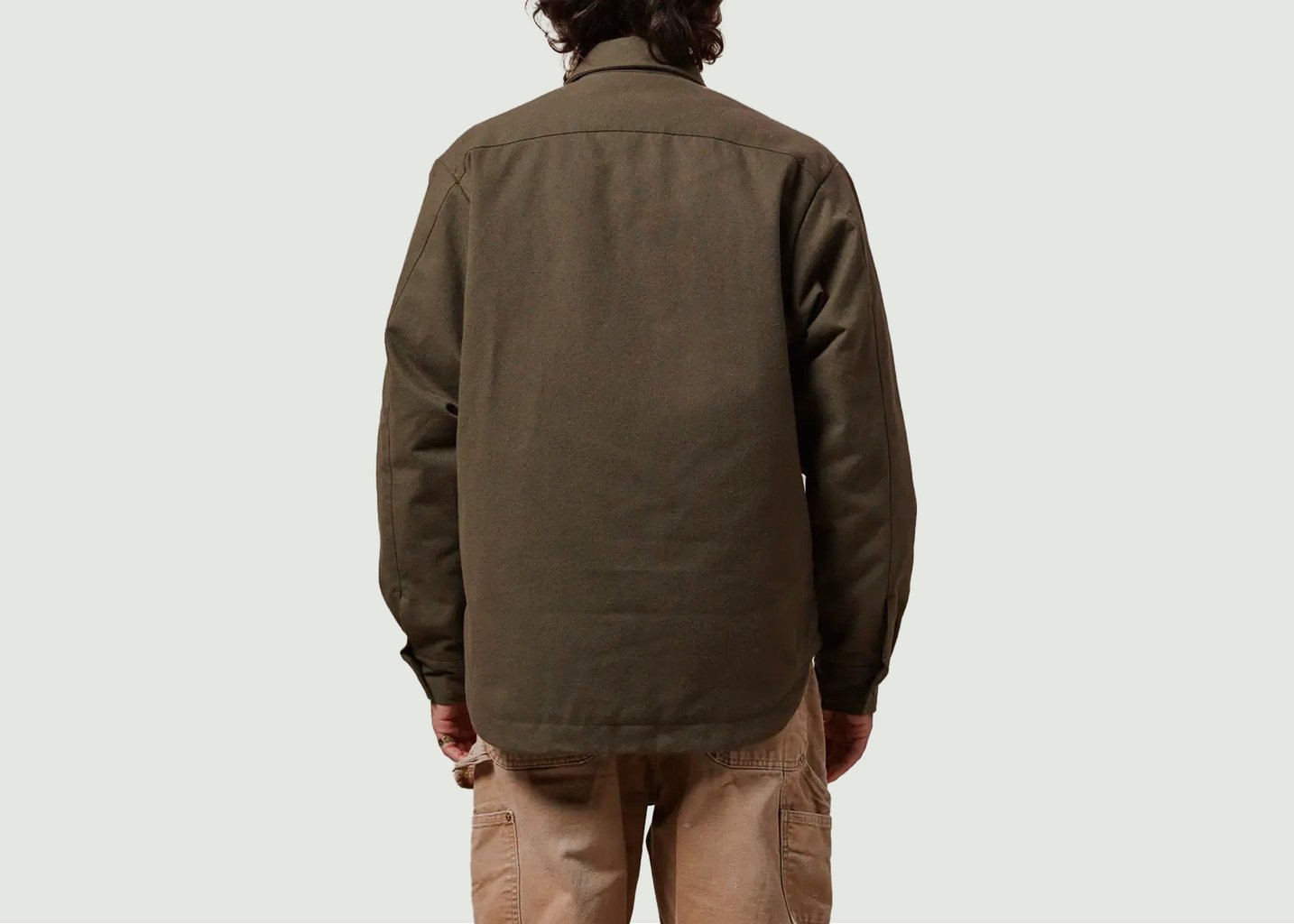 L'exception Veste Matelassée Taupe Later