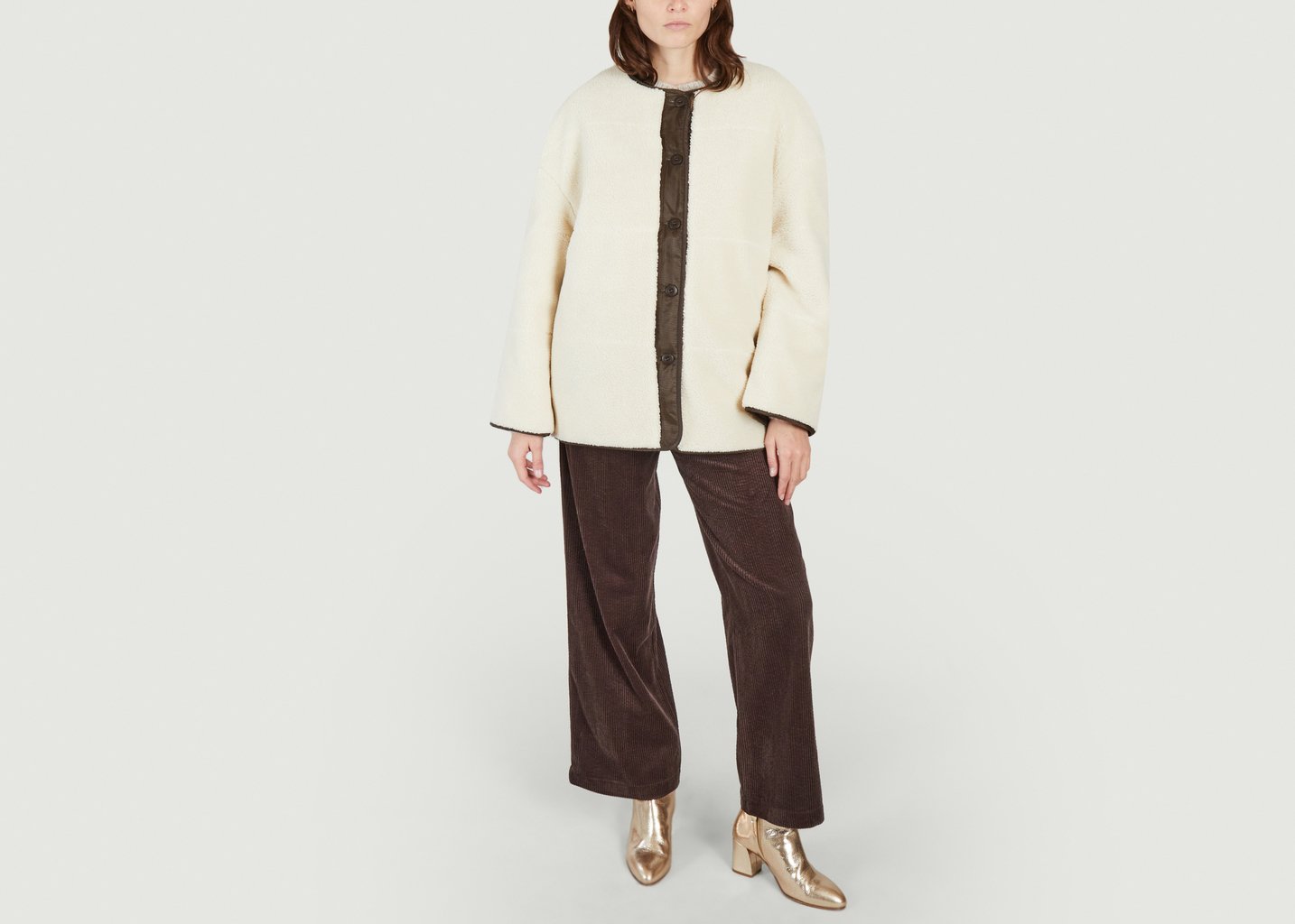 L'exception Veste Naya 14469 Ecru Samsoe & Samsoe