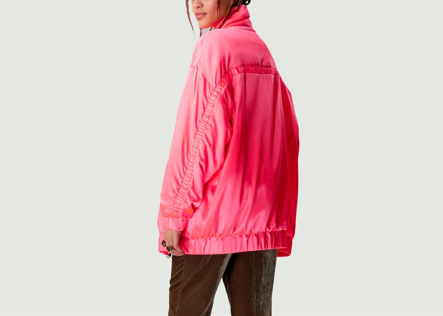 L'exception Veste Norma Puffy Rose Heimstone