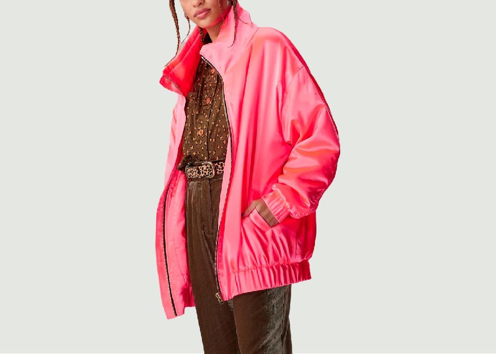 l'exception Veste Norma Puffy Rose Heimstone