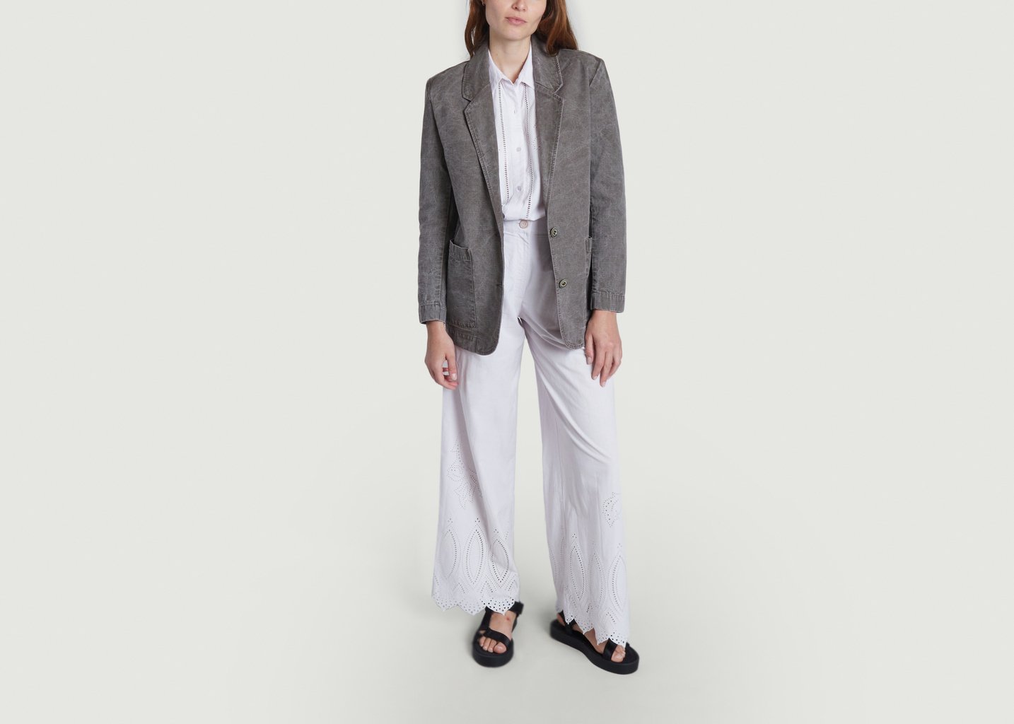 L'exception Veste Pablo Gris Sessùn