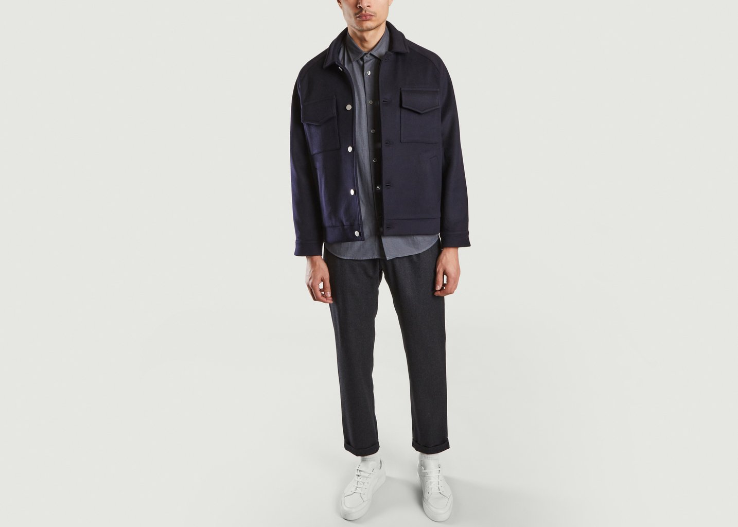 L'exception Veste Palma Bleu Marine Noyoco