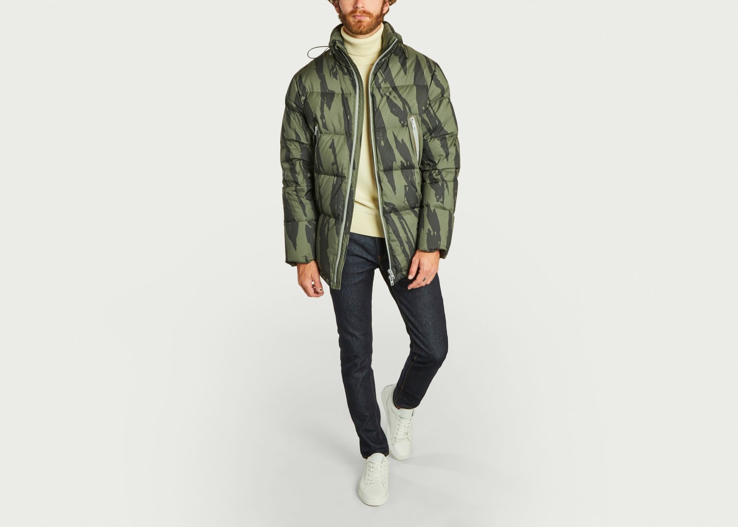 L'exception Veste Rembourée Imprimée Bronze Kenzo