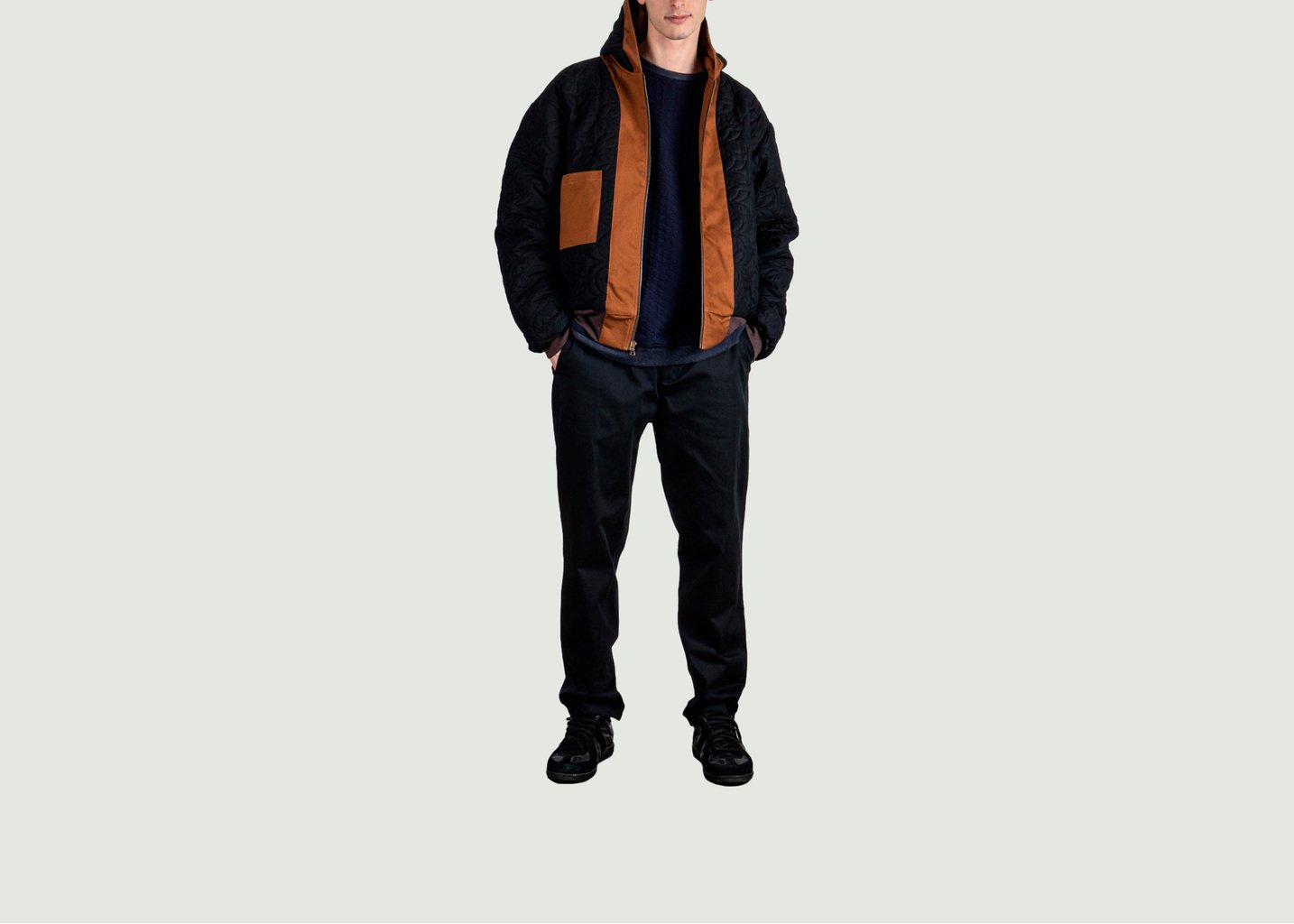 L'exception Veste Réversible Brique Crest