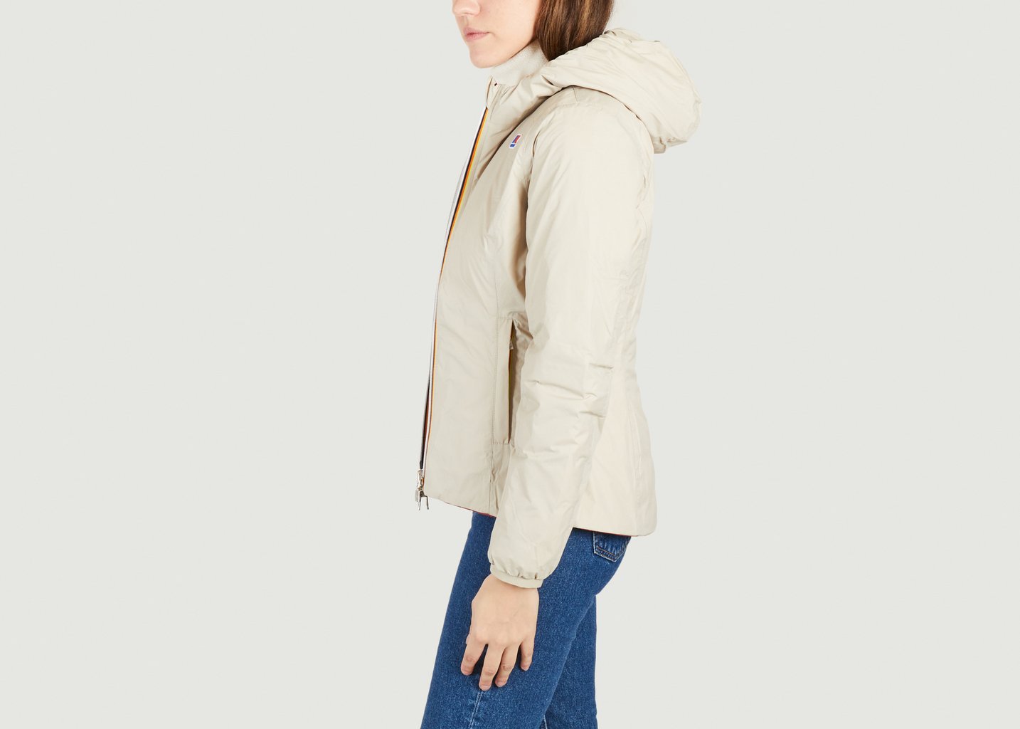 L'exception Veste Reversible Lily Beige K Way