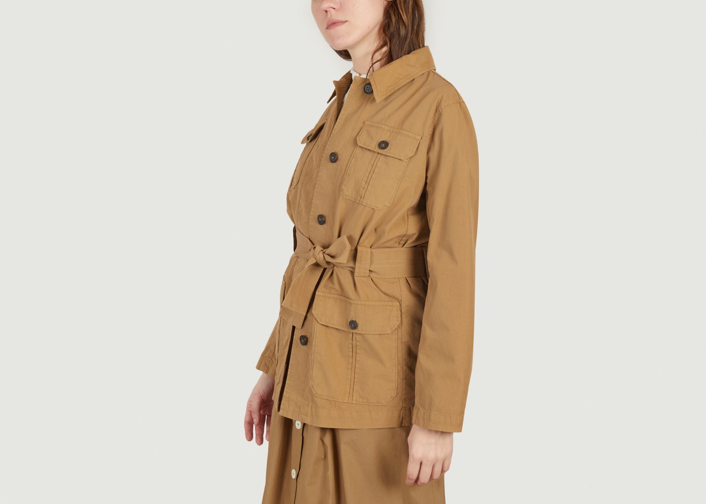 L'exception Veste Sahara Tabac APC Paris