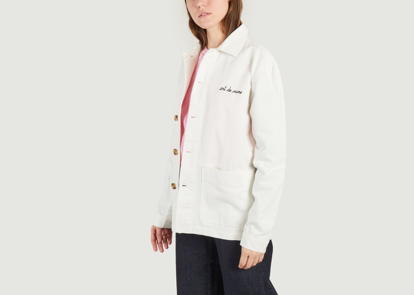 L'exception Veste Sebasto Ecru Maison Labiche