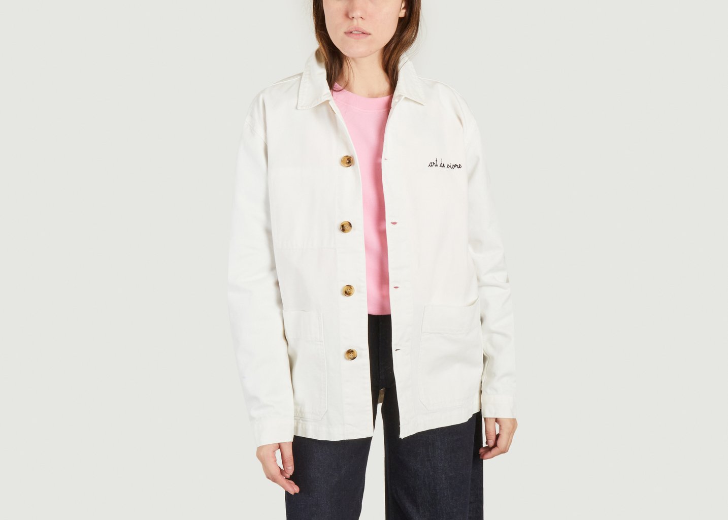 l'exception Veste Sebasto Ecru Maison Labiche
