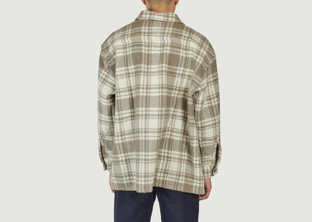 L'exception Veste Surchemise Ivoire AMI Paris