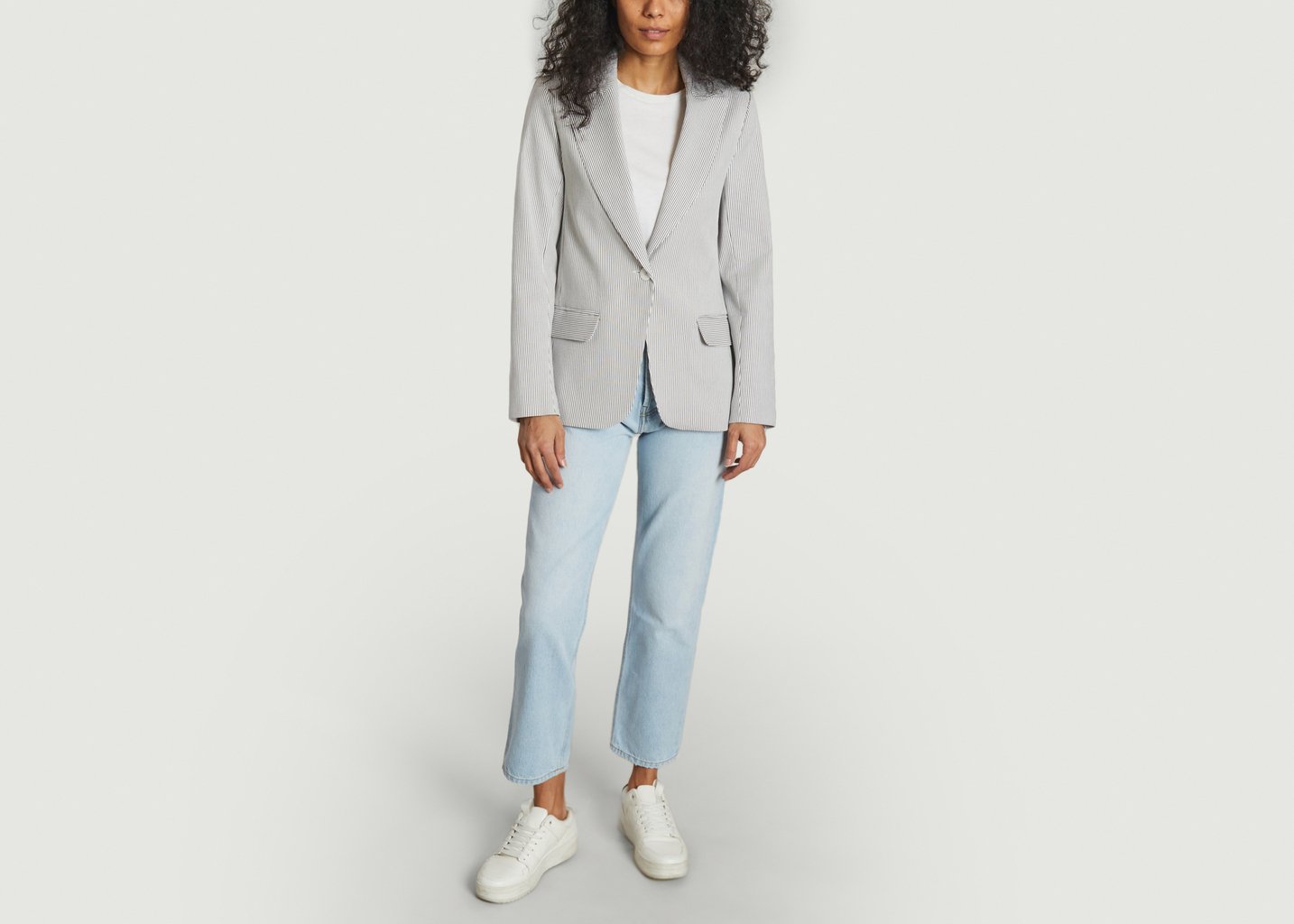 L'exception Veste Vacante Bleu La Petite Française