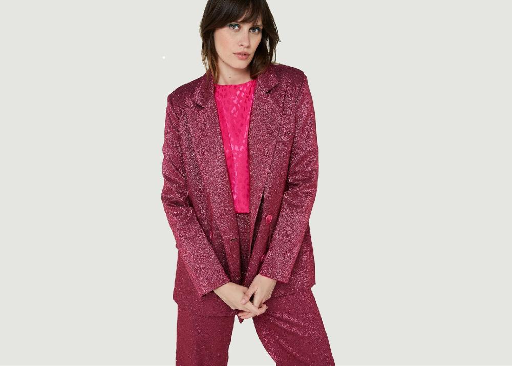 l'exception Veste Valeria Glacis Rose Modetrotter