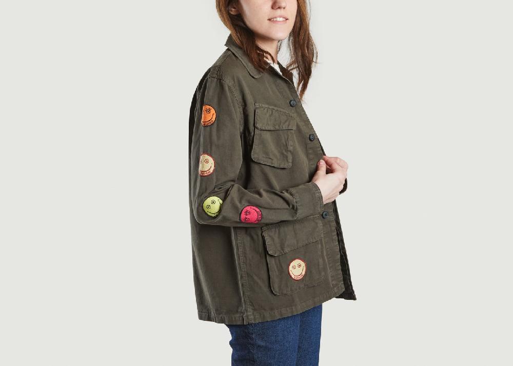 L'exception Veste Vassili Khaki Five Jeans