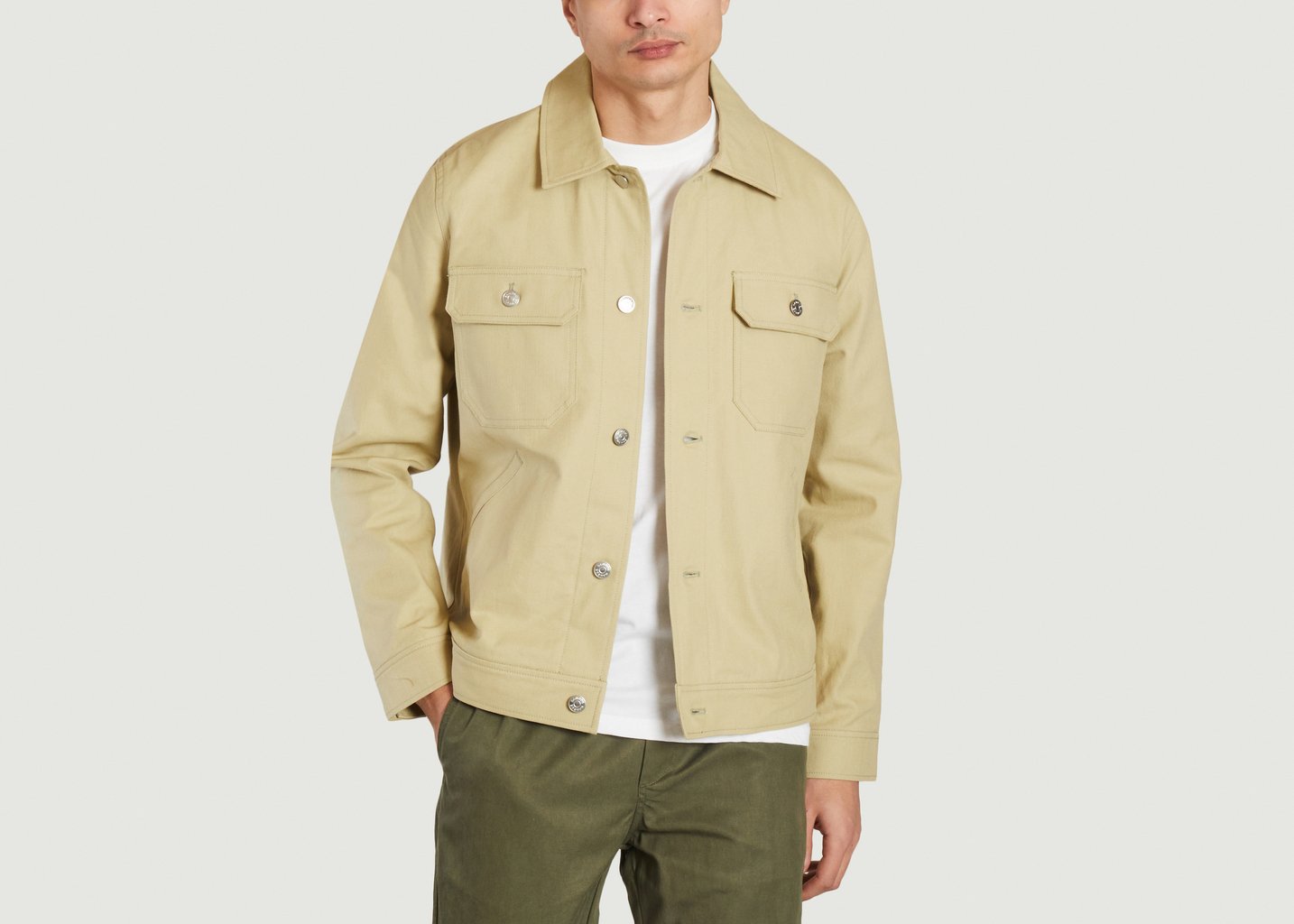l'exception Veste Volmer Vert Samsoe & Samsoe