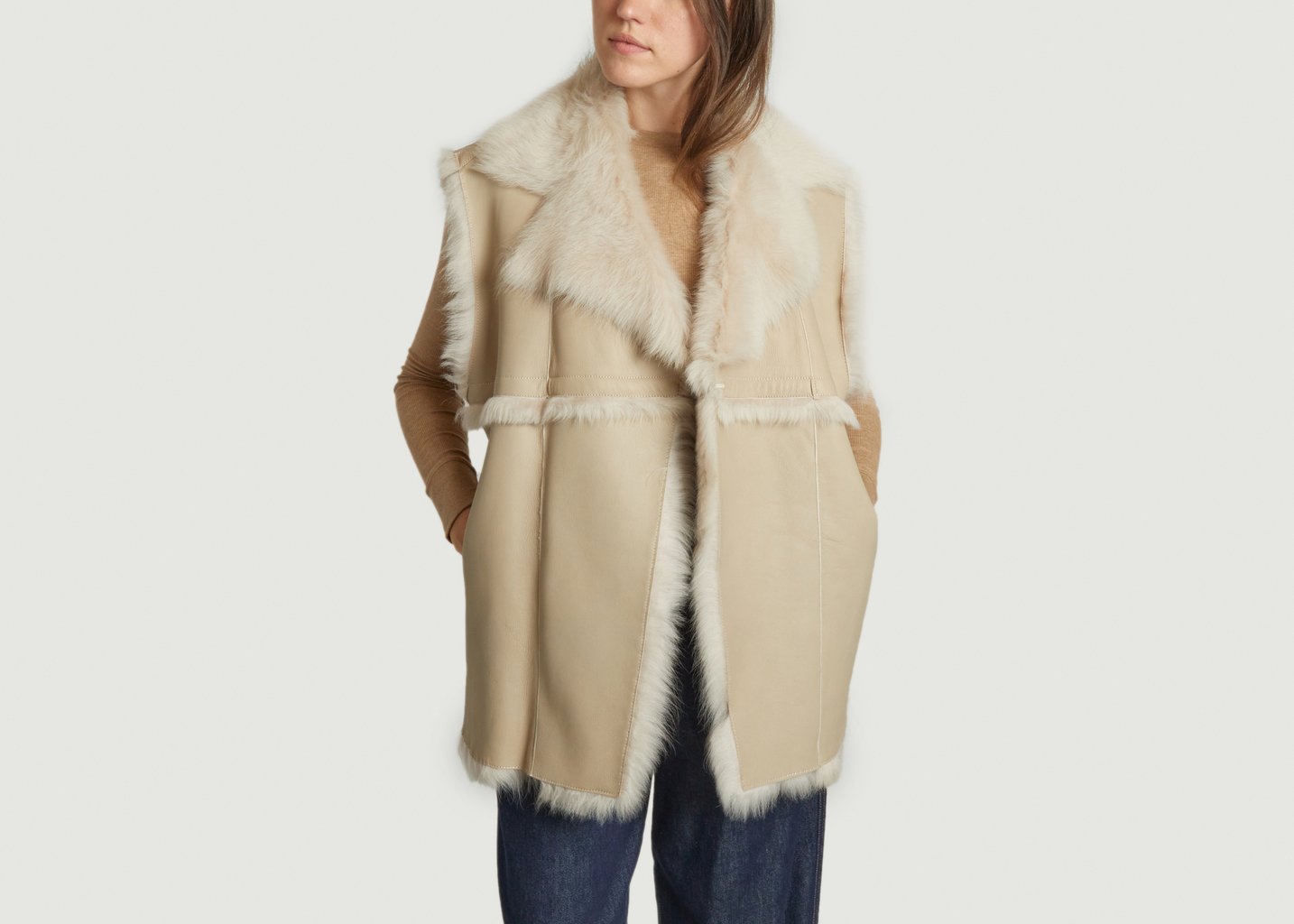 L'exception Veste Yemi Beige IRO Paris