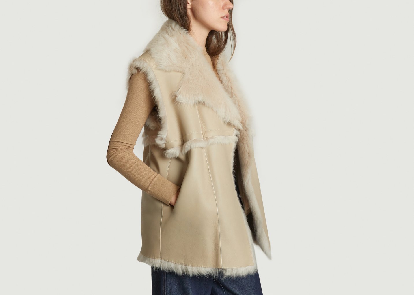 L'exception Veste Yemi Beige IRO Paris