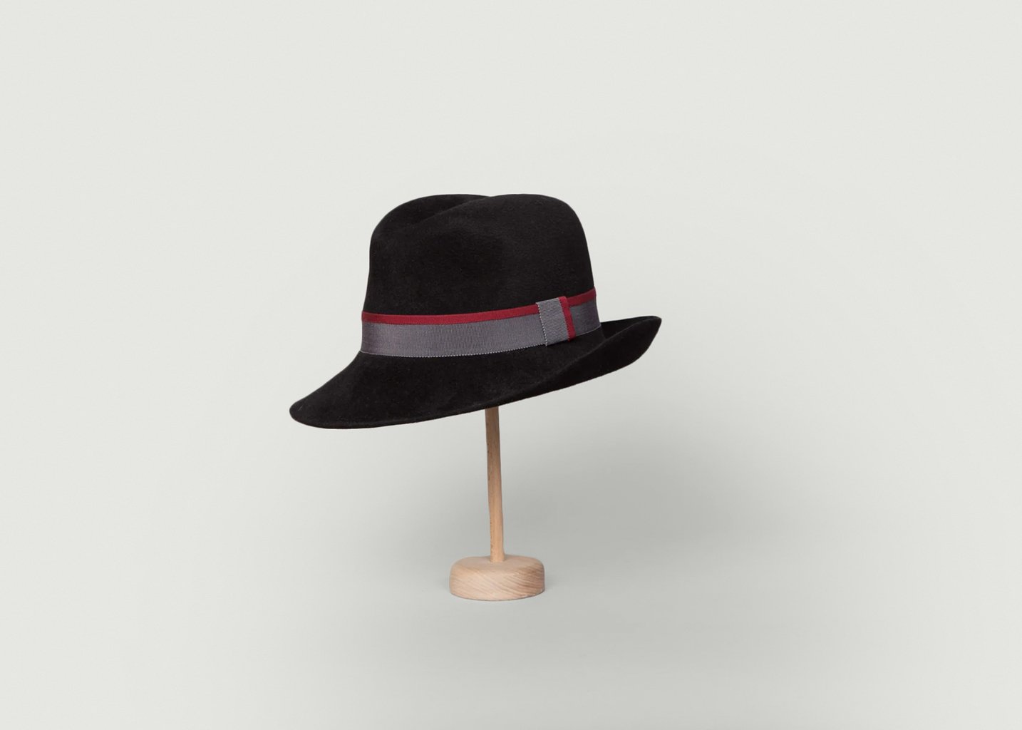 l'exception La Parisienne chapeau feutre pour femme Noir Courtois Paris