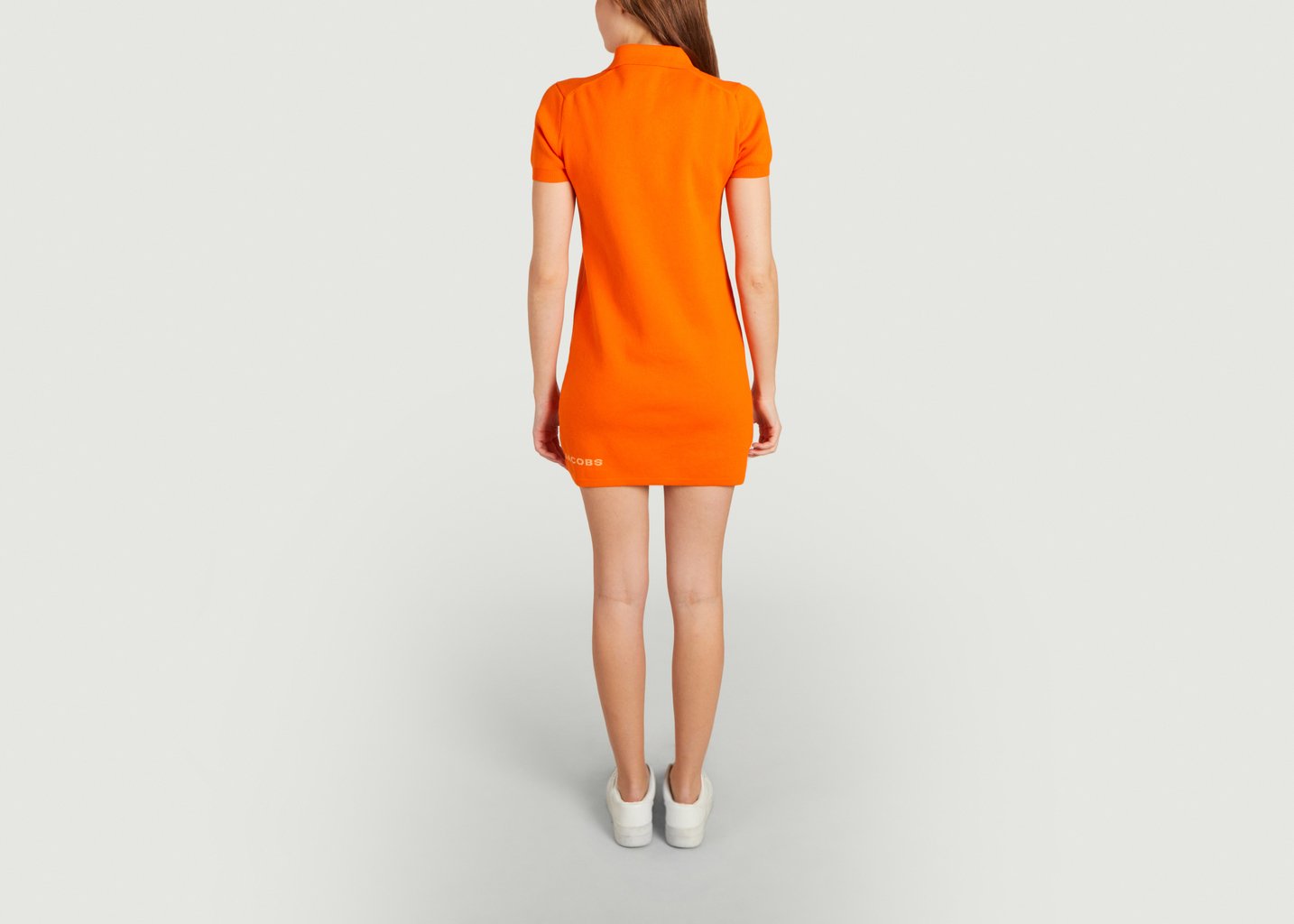 L'exception La Robe De Tennis En Coton Orange Marc Jacobs