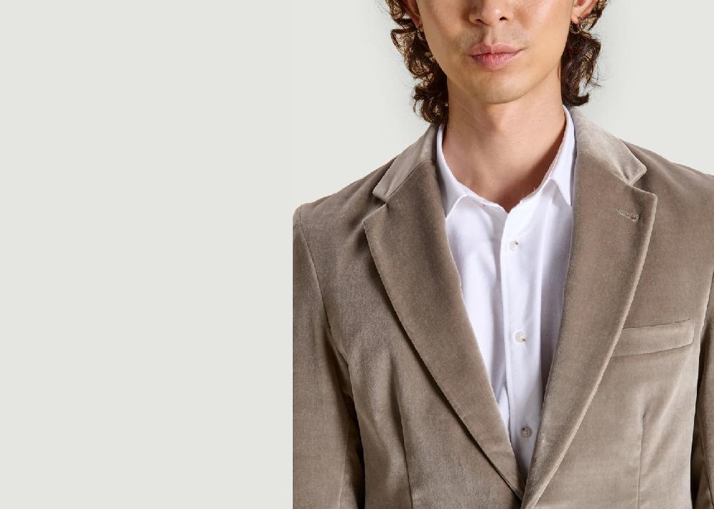 L'exception Le Blazer Hippolyte Marron Glacé Soubacq
