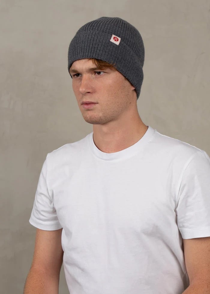 L'exception Le Bonnet Gris Chiné Anthracite Henry Paris