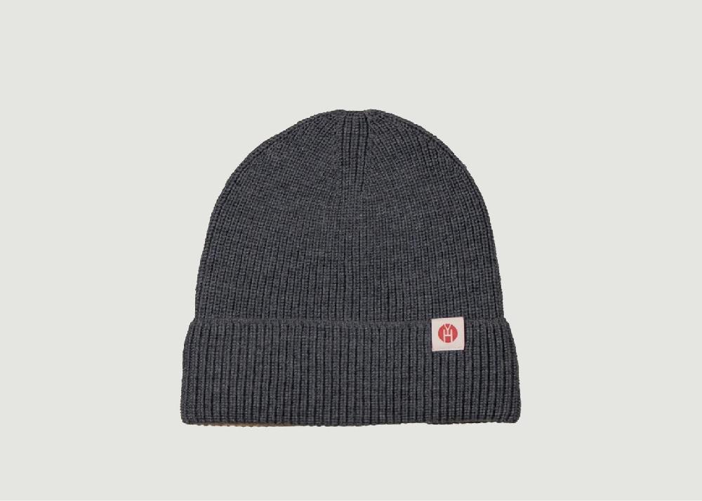 l'exception Le Bonnet Gris Chiné Anthracite Henry Paris