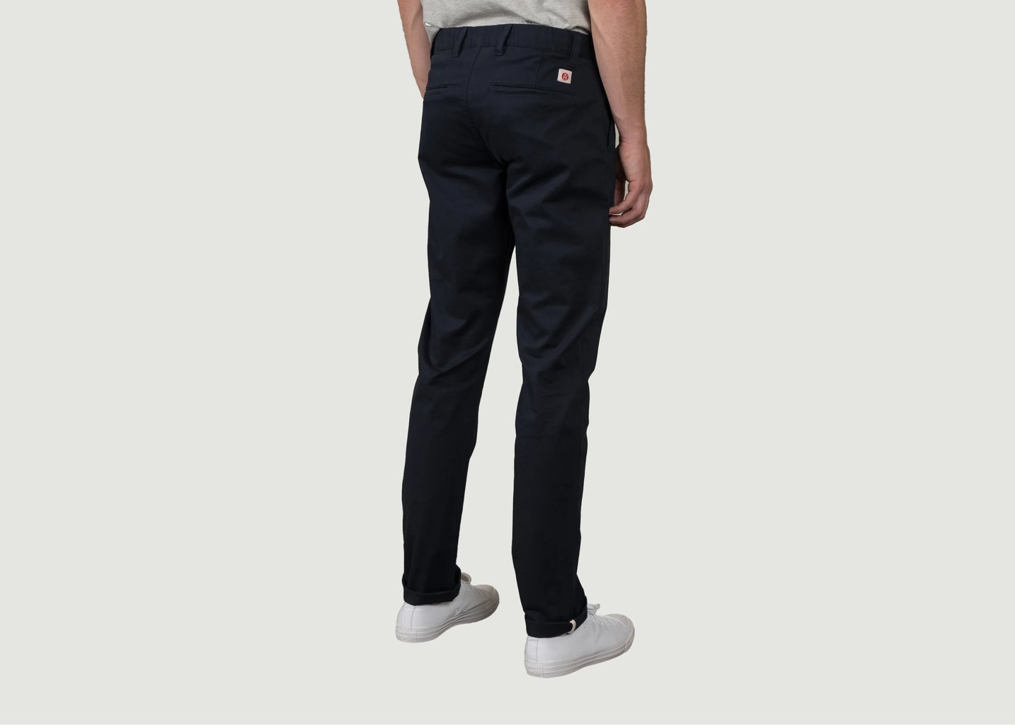 L'exception Le Chino Flex Bleu Navy Bleu Marine Henry Paris