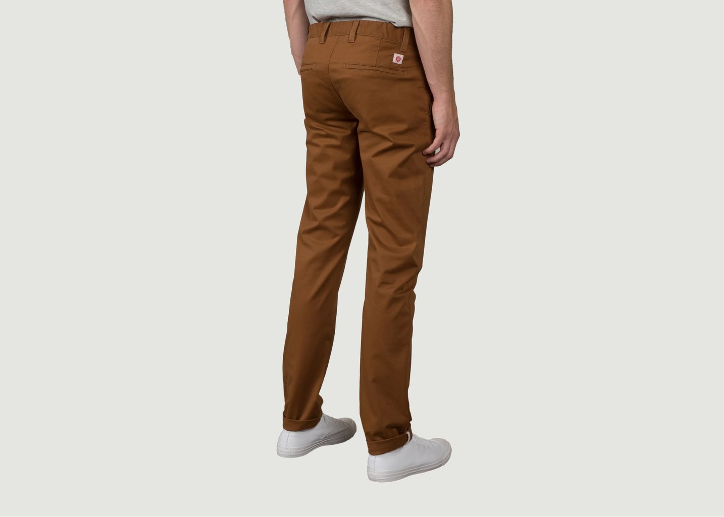 L'exception Le Chino Flex Marron Havana Havane Henry Paris