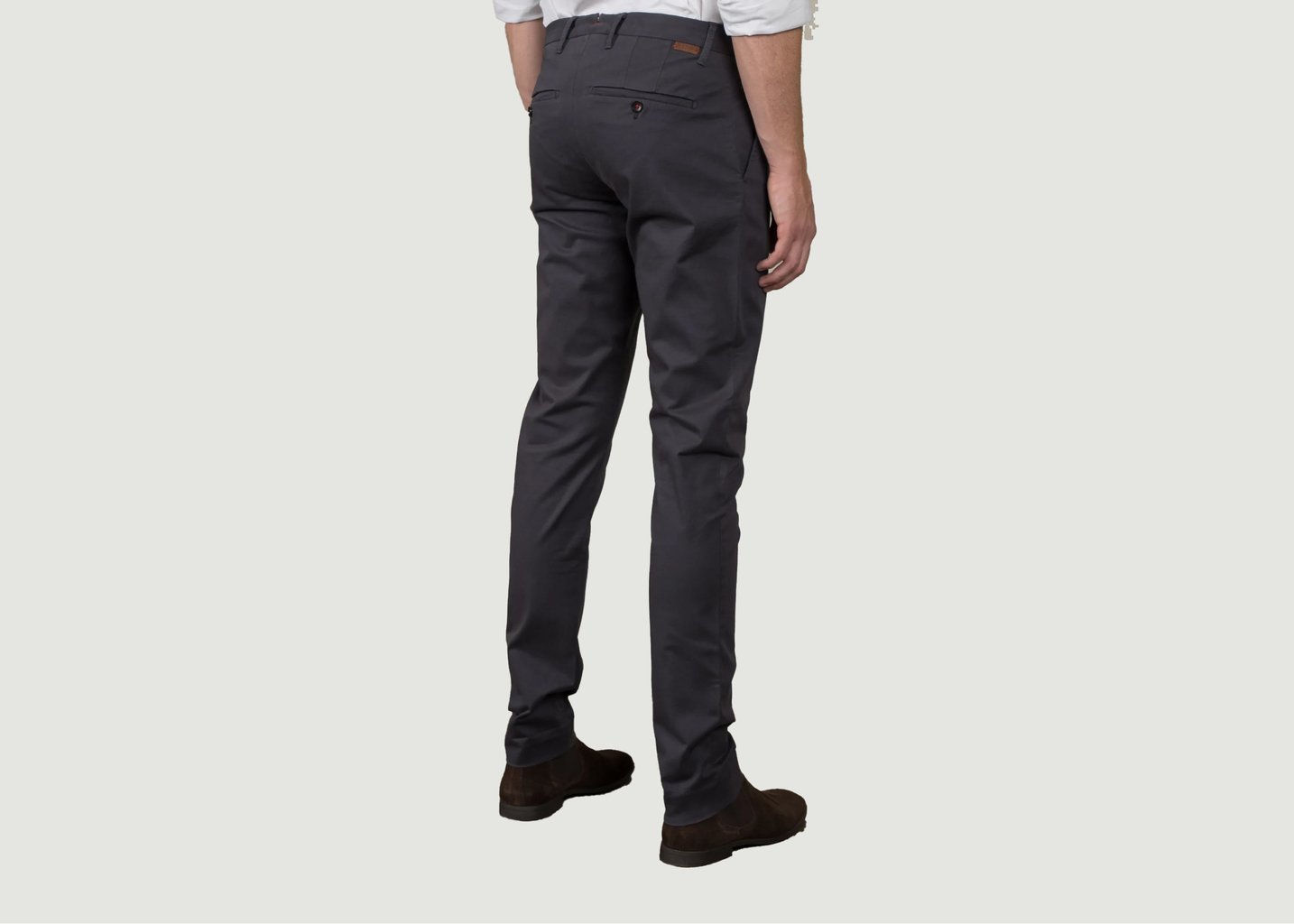 L'exception Le Chino Heritage Gris Tarmac Anthracite Henry Paris