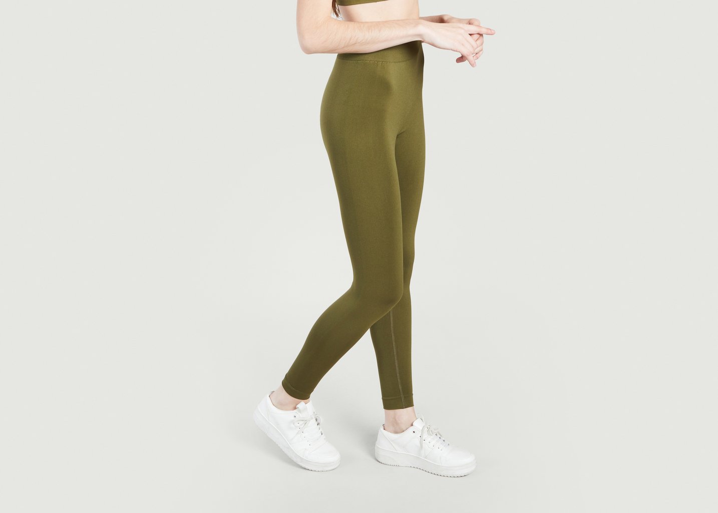 L'exception Legging D'entraînement Active Olive Organic Basics