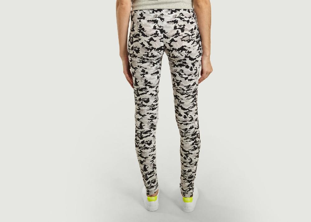 L'exception Legging Imprimé Camouflage Multicolore MM6 Maison Margiela