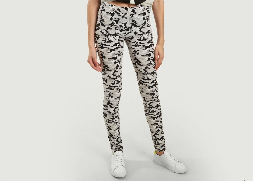 l'exception Legging imprimé Camouflage Multicolore MM6 Maison Margiela