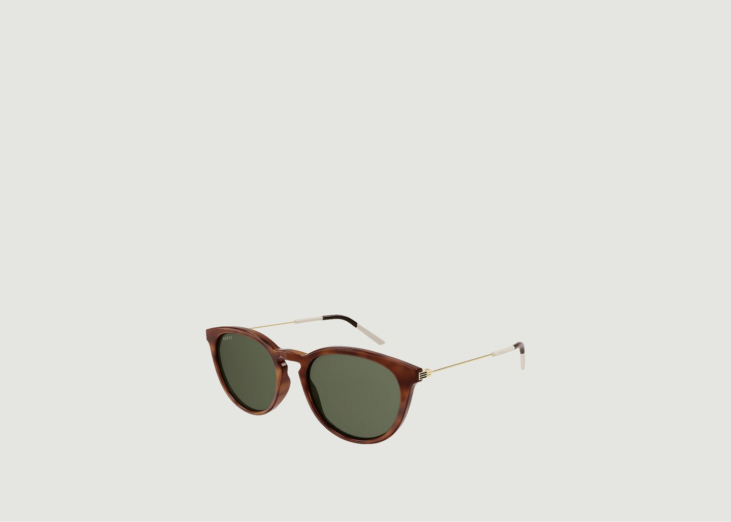 l'exception Lunettes de soleil écailles avec verres colorés Marron Gucci