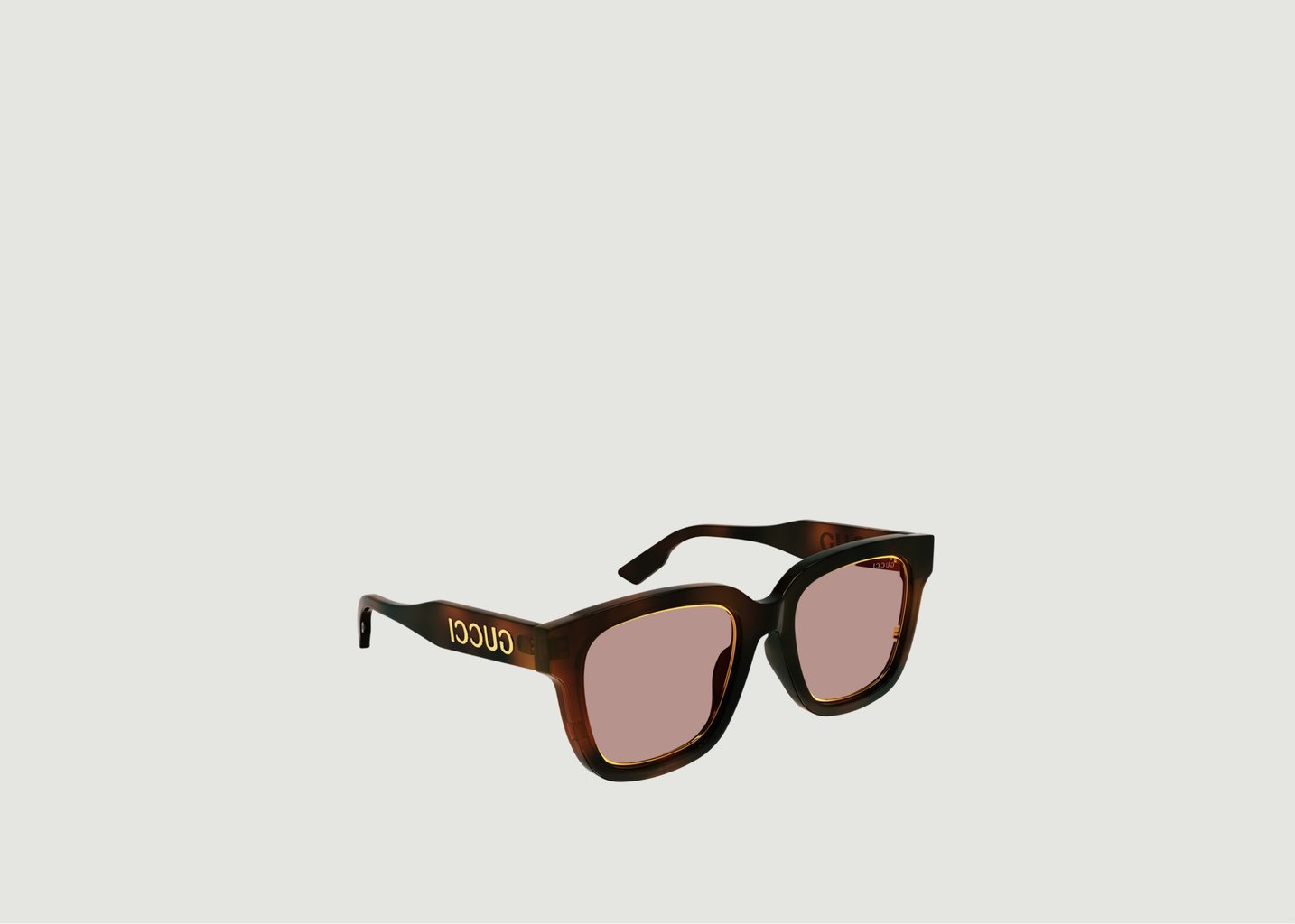 l'exception Lunettes de soleil en acétate Moka Gucci