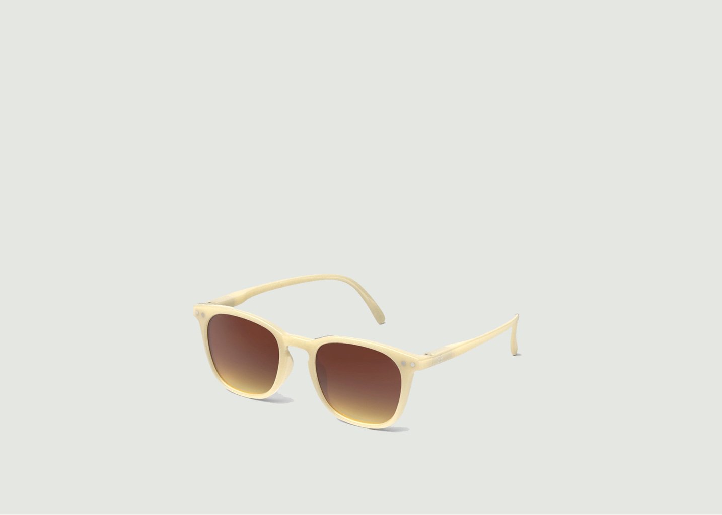 L'exception Lunettes De Soleil Junior #e La Trapèze Iconique Beige Izipizi