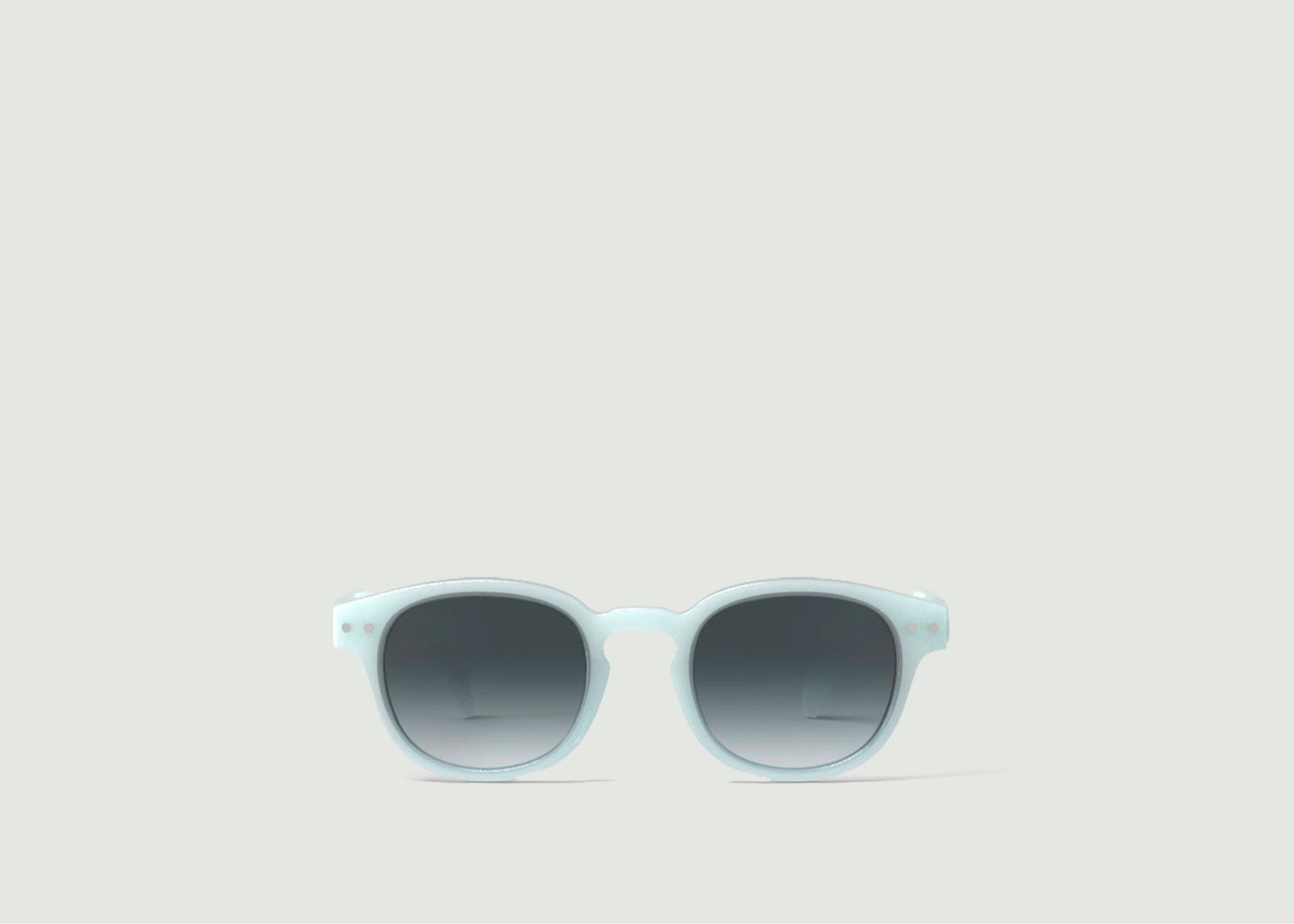 l'exception Lunettes de soleil Junior Sun # C la carrée rétro Bleu Clair Izipizi