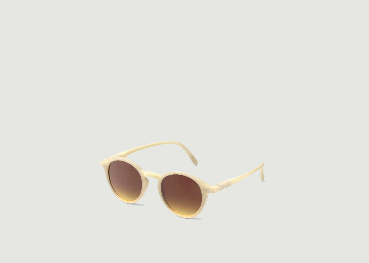 L'exception Lunettes De Soleil Junior Sun #D La Mini Iconique Beige Izipizi