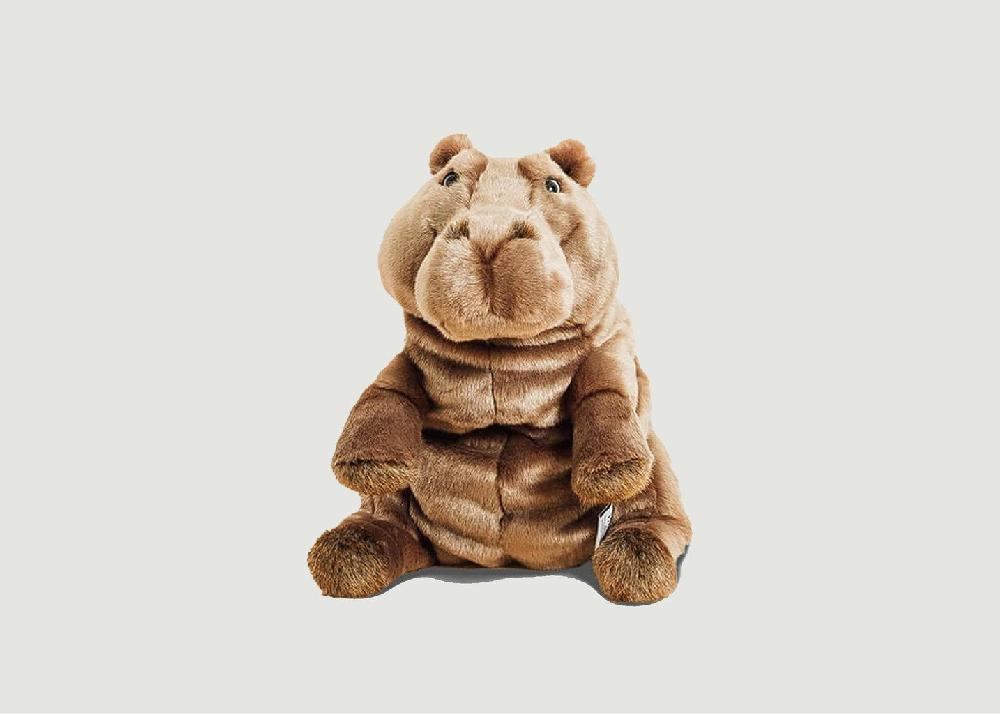 l'exception Ma peluche Hippopotame Edgar Brun La Pelucherie