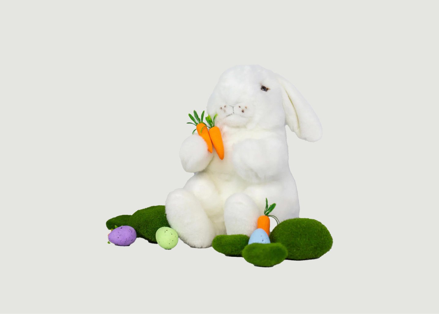l'exception Ma peluche Lapin Ernest Blanc La Pelucherie
