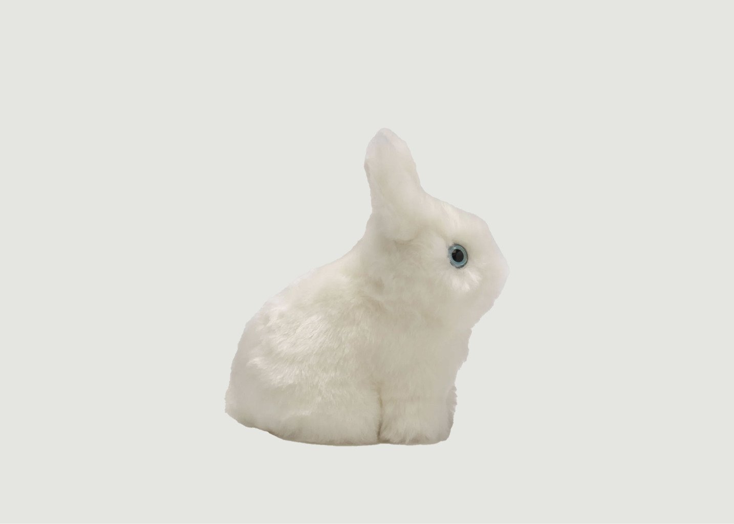 L'exception Ma Peluche Lapin Léon Blanc La Pelucherie