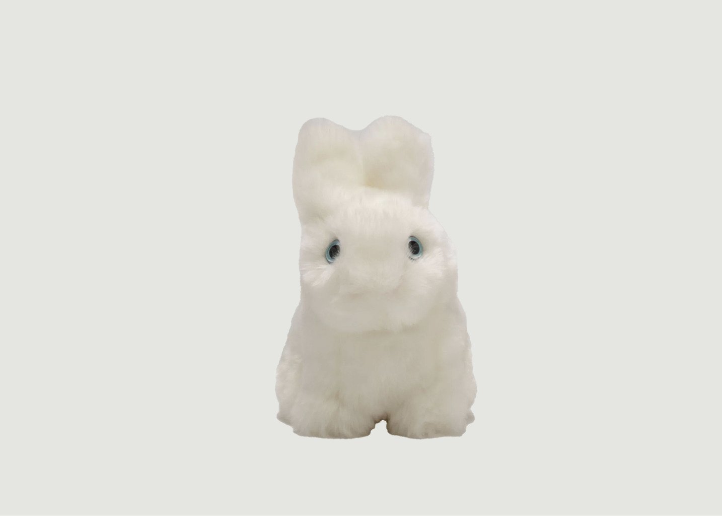 L'exception Ma Peluche Lapin Léon Blanc La Pelucherie