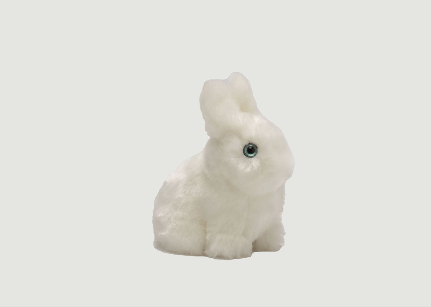 l'exception Ma peluche Lapin Léon Blanc La Pelucherie