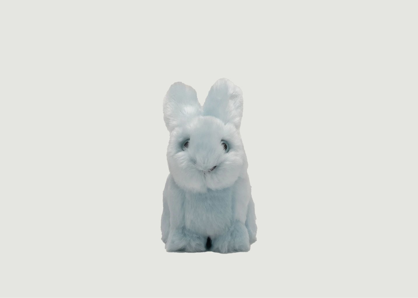 L'exception Ma Peluche Lapin Léon Bleu Clair La Pelucherie