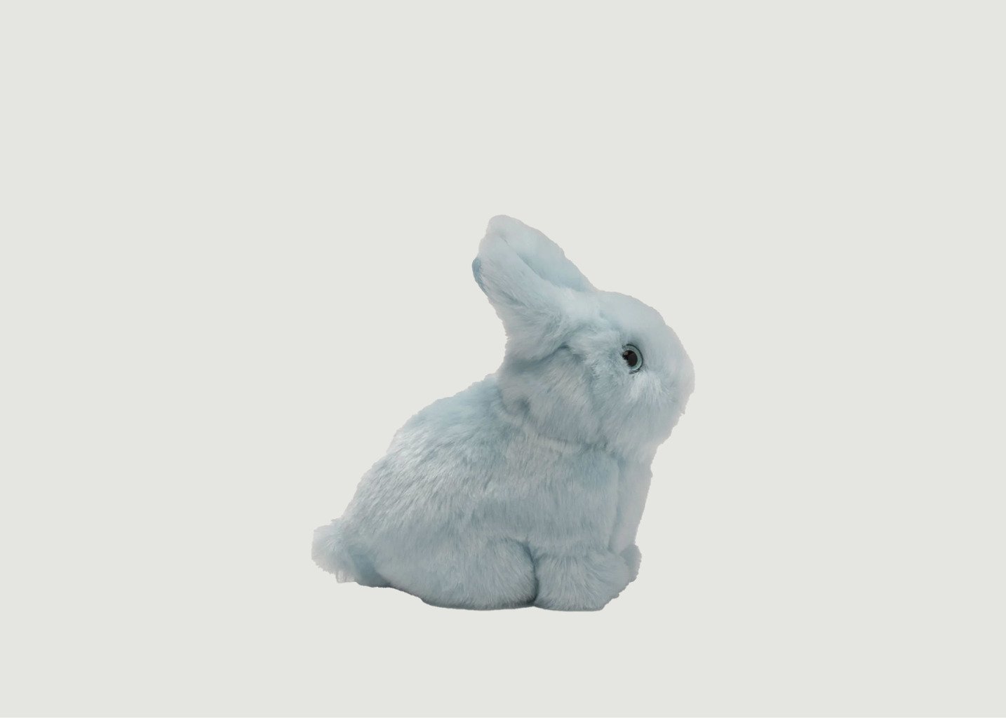 L'exception Ma Peluche Lapin Léon Bleu Clair La Pelucherie