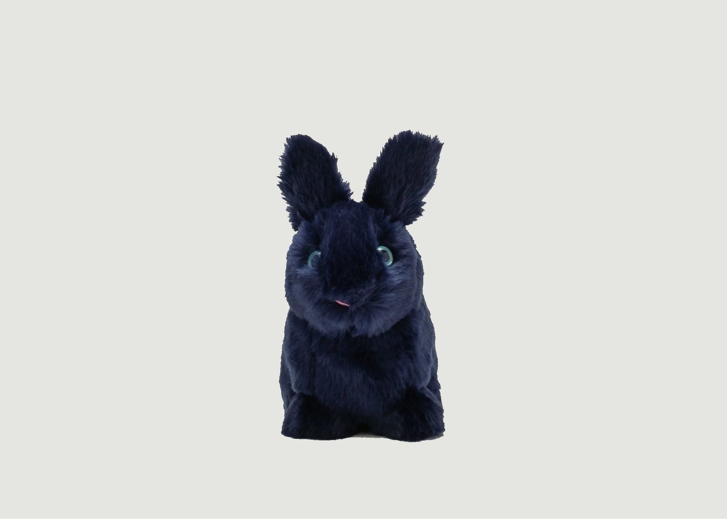 L'exception Ma Peluche Lapin Léon Bleu Marine La Pelucherie