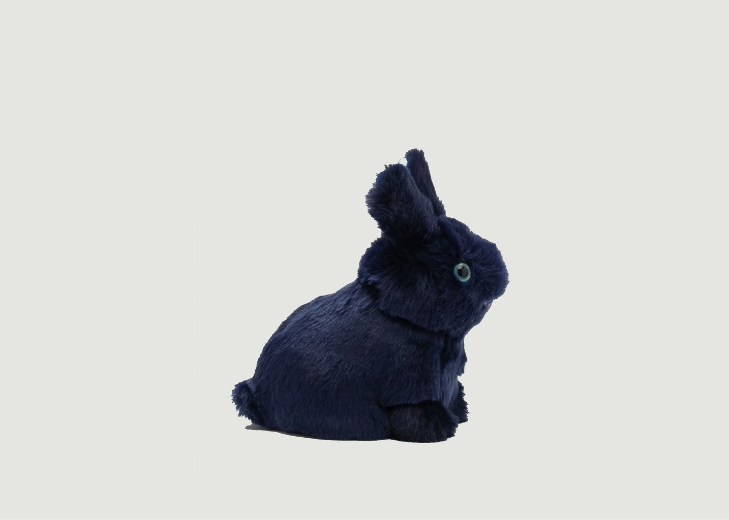 L'exception Ma Peluche Lapin Léon Bleu Marine La Pelucherie