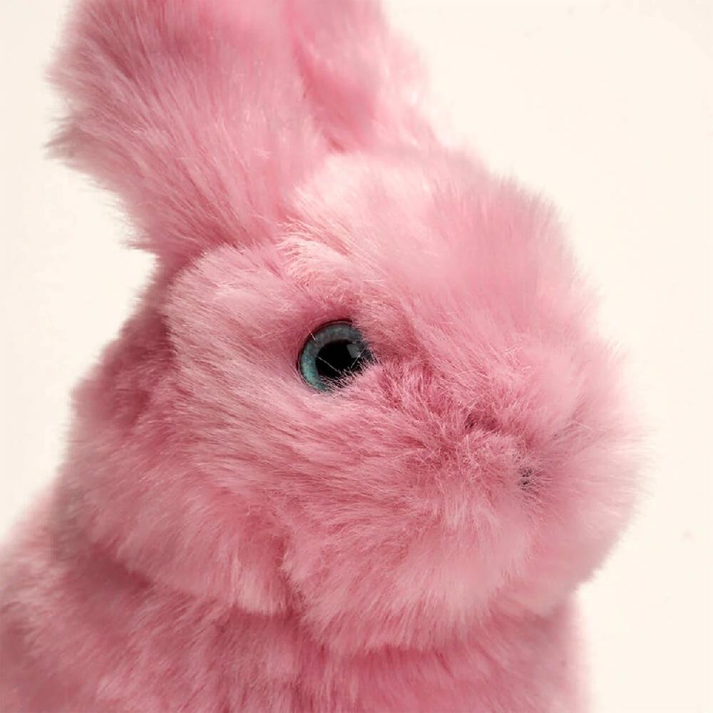 L'exception Ma Peluche Lapin Léon Rose La Pelucherie